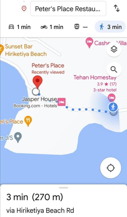 Tehan Homestay ディックウェラ エクステリア 写真